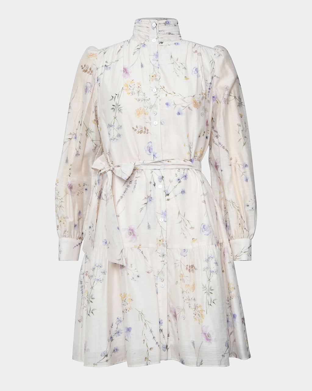 Aurae Floral Tiered Dress