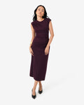 Adele Pleated Midi Dress