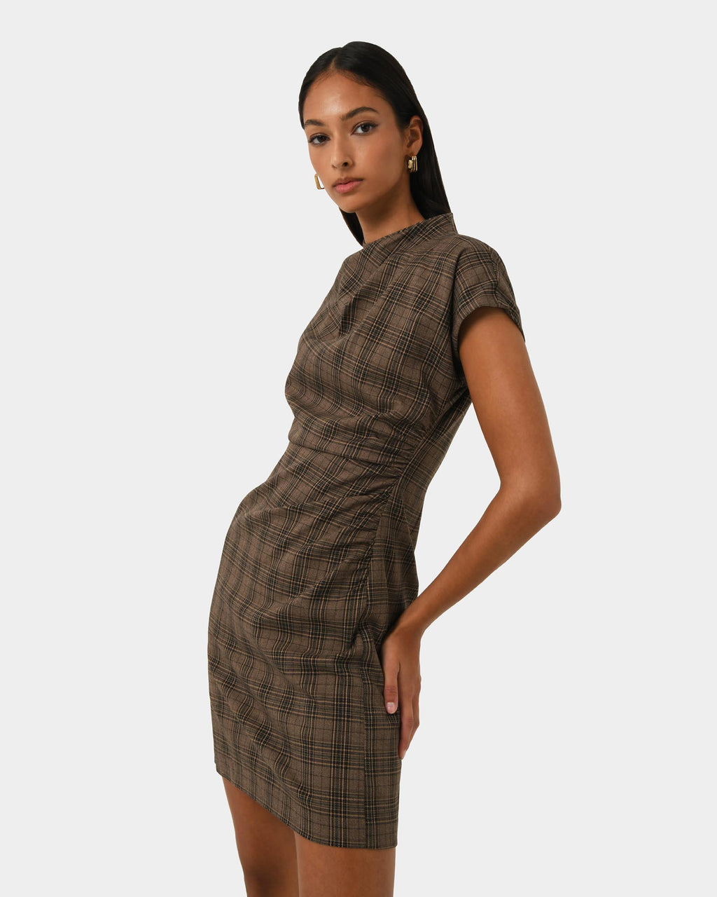 Candice Ruched Mini Dress