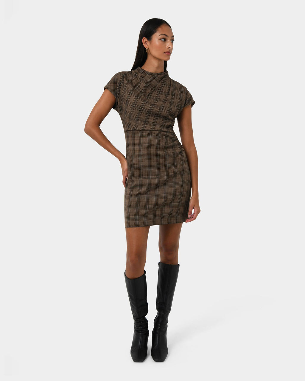 Candice Ruched Mini Dress
