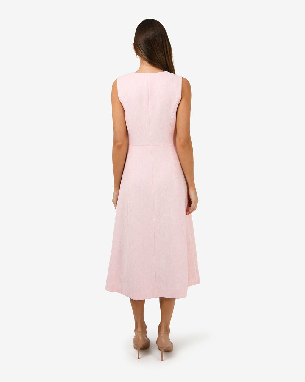 Valena Tweed Midi Dress
