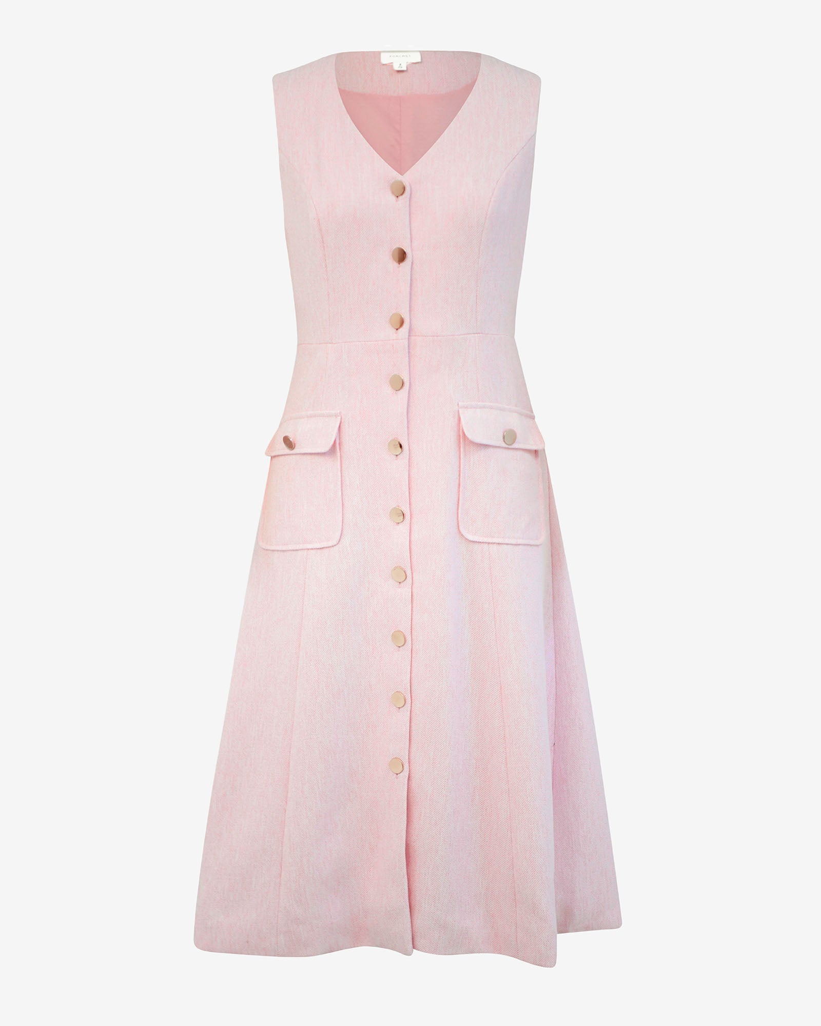 Valena Tweed Midi Dress