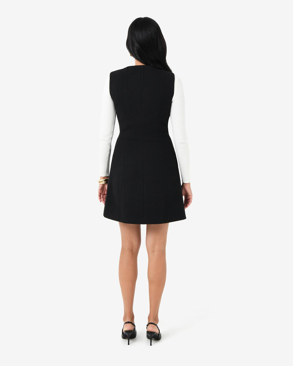 Beth Asymmetric Mini Dress
