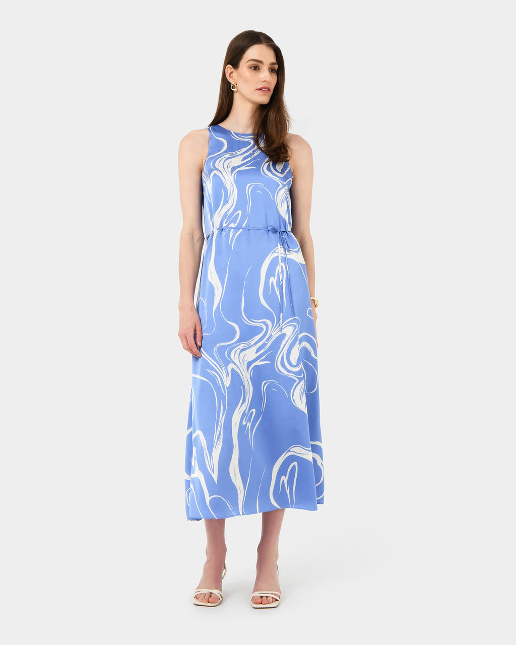 Gretchen Printed Midi Dress