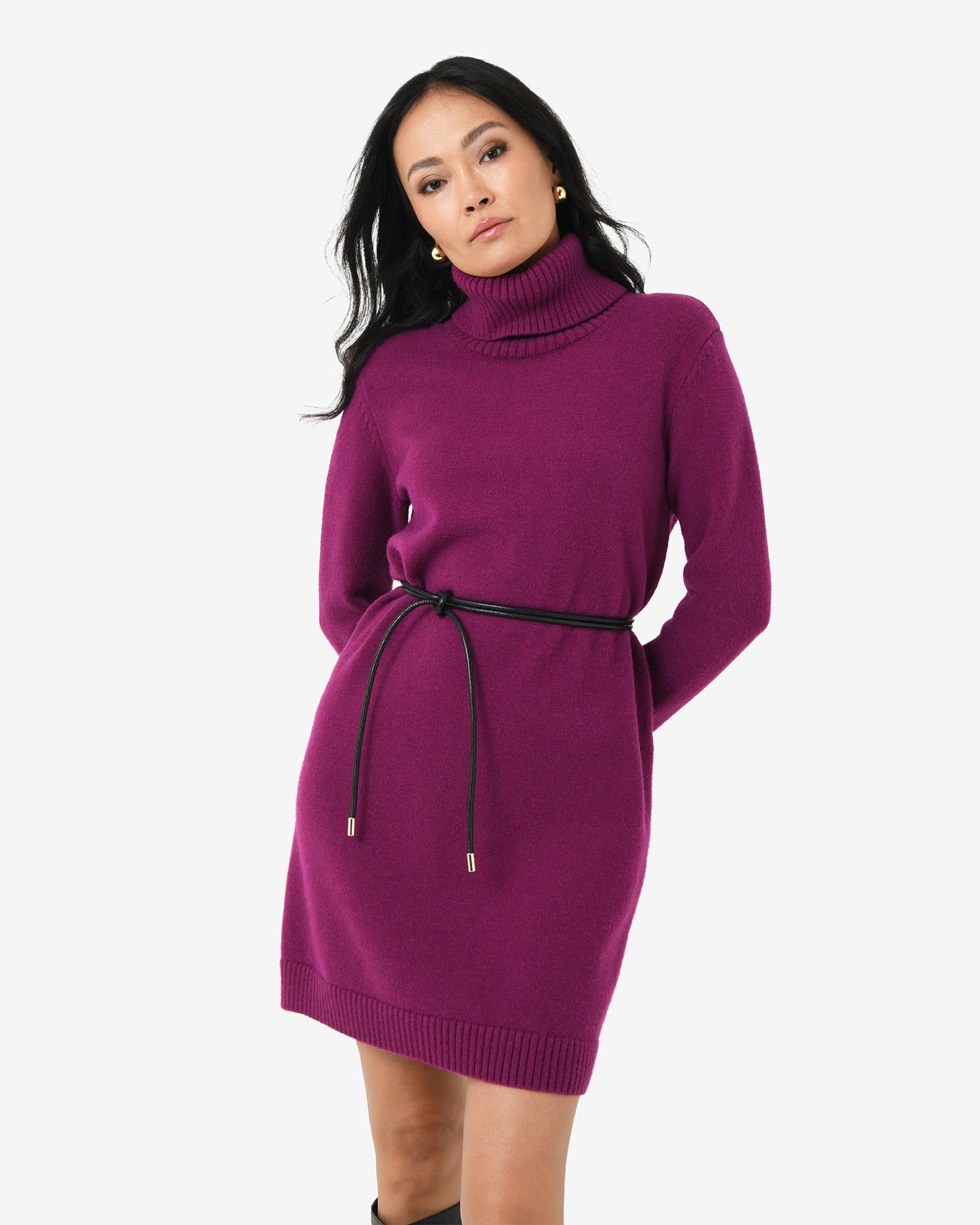 Sasha Wool Blend Knit Dress