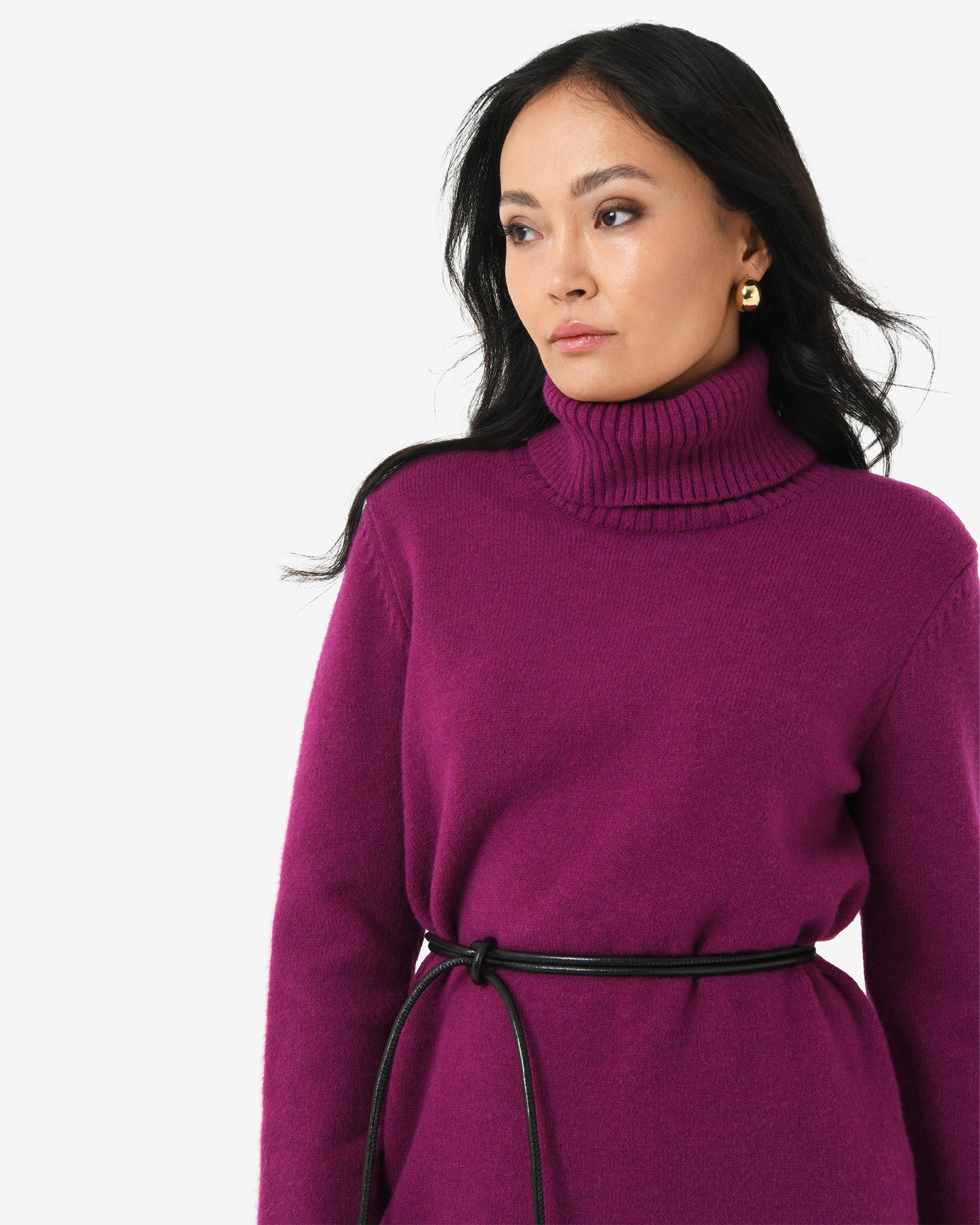Sasha Wool Blend Knit Dress