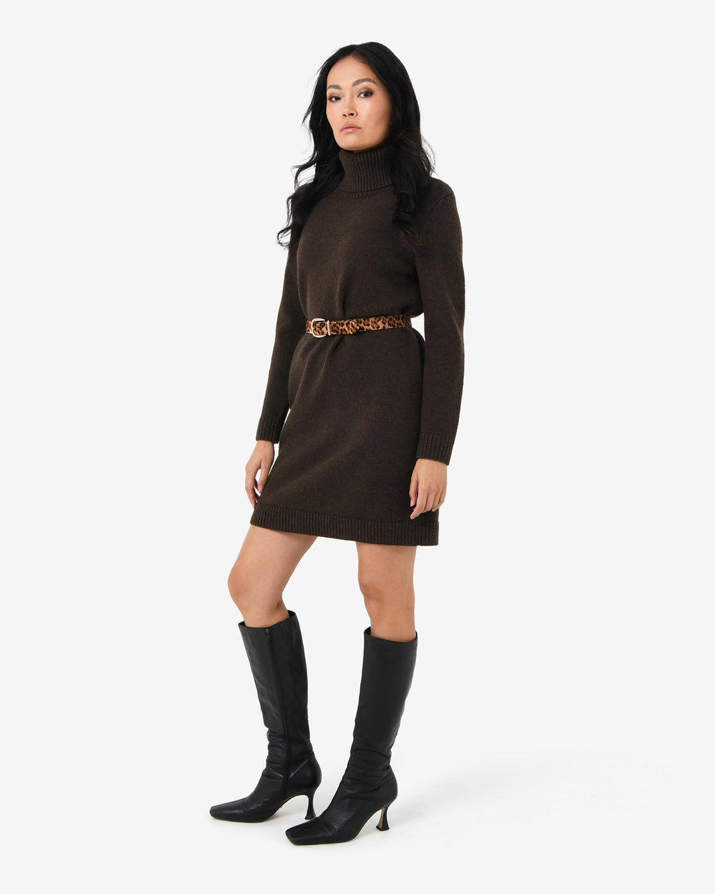 Sasha Wool Blend Knit Dress