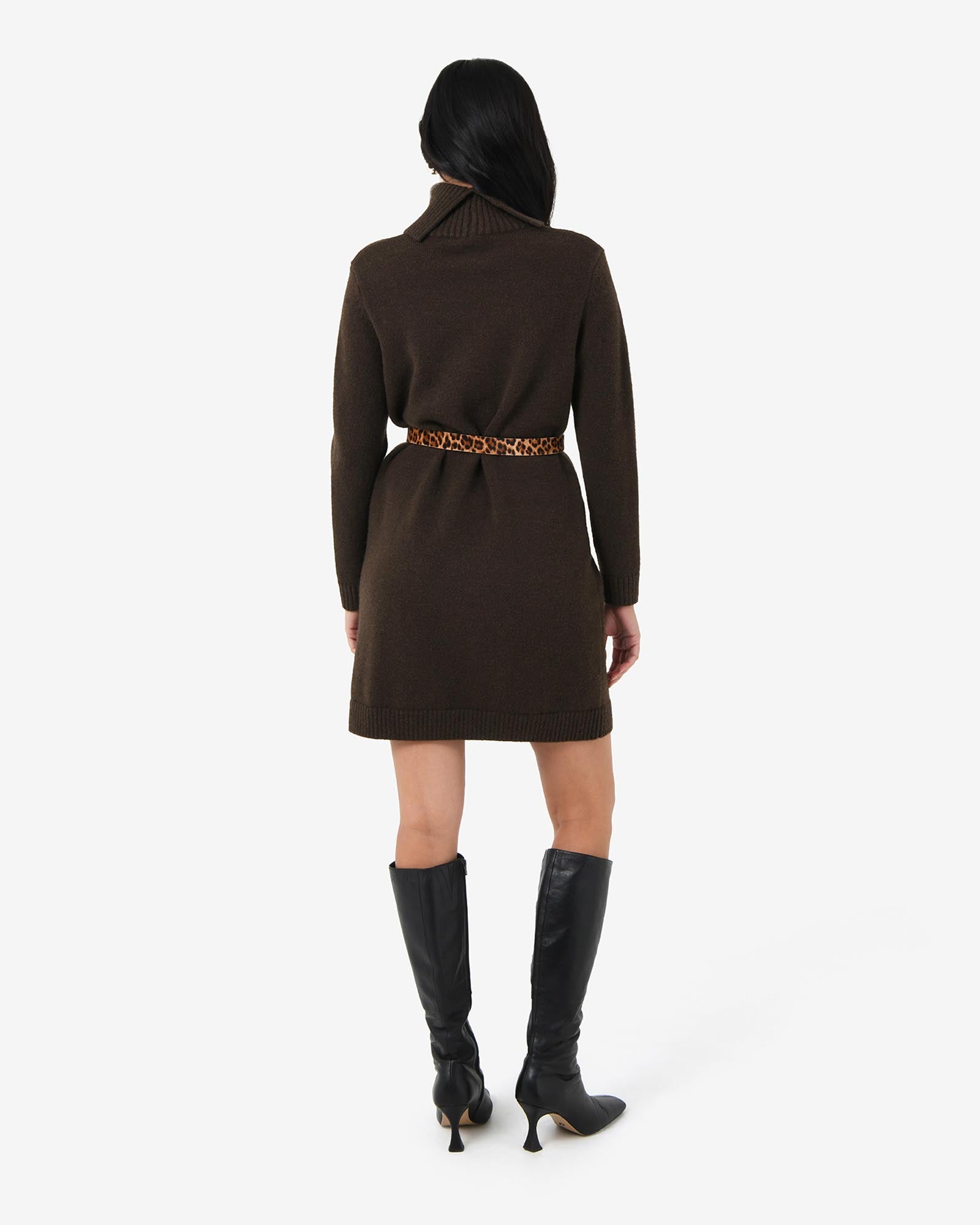 Sasha Wool Blend Knit Dress