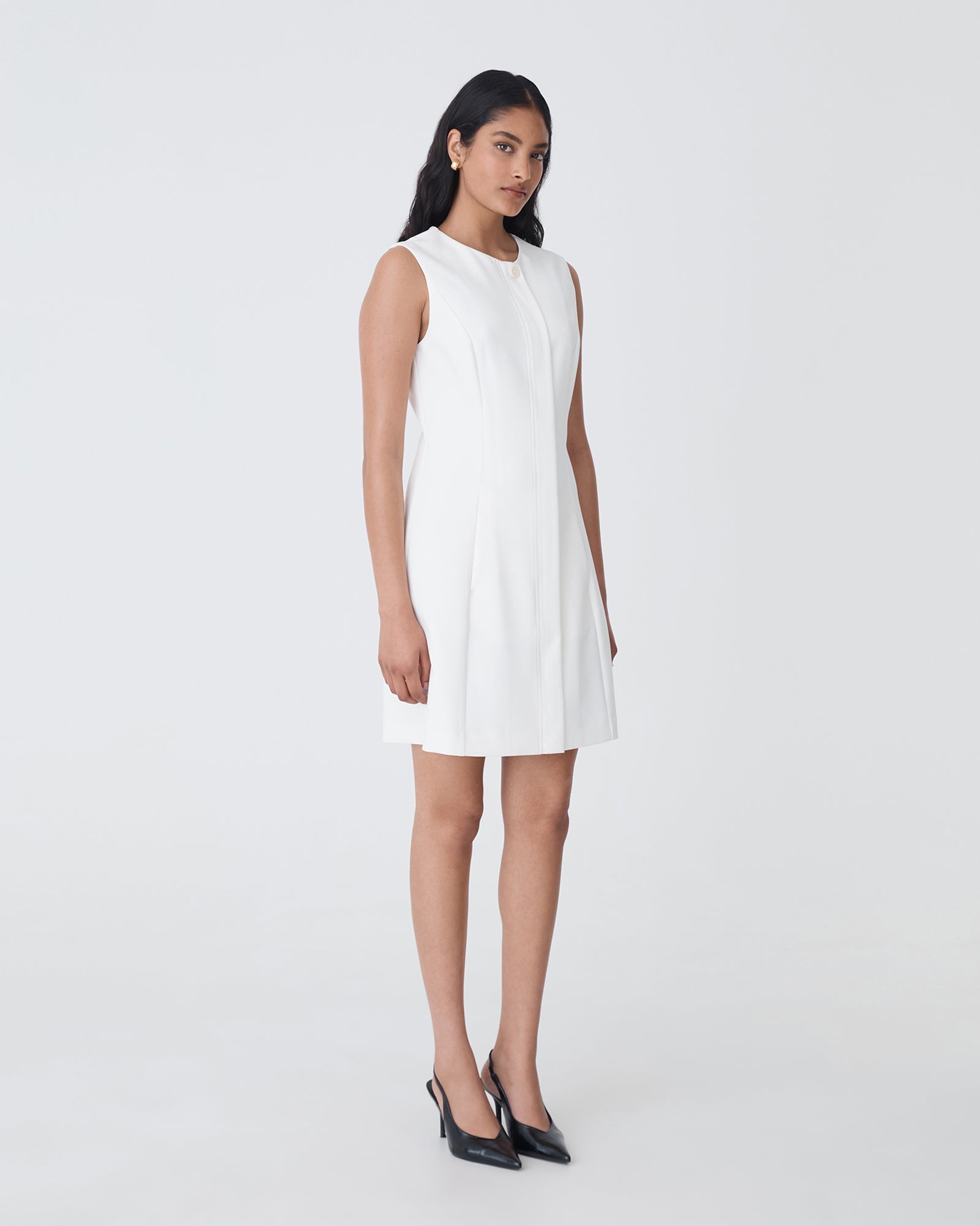 Pera Concealed Panel Dress