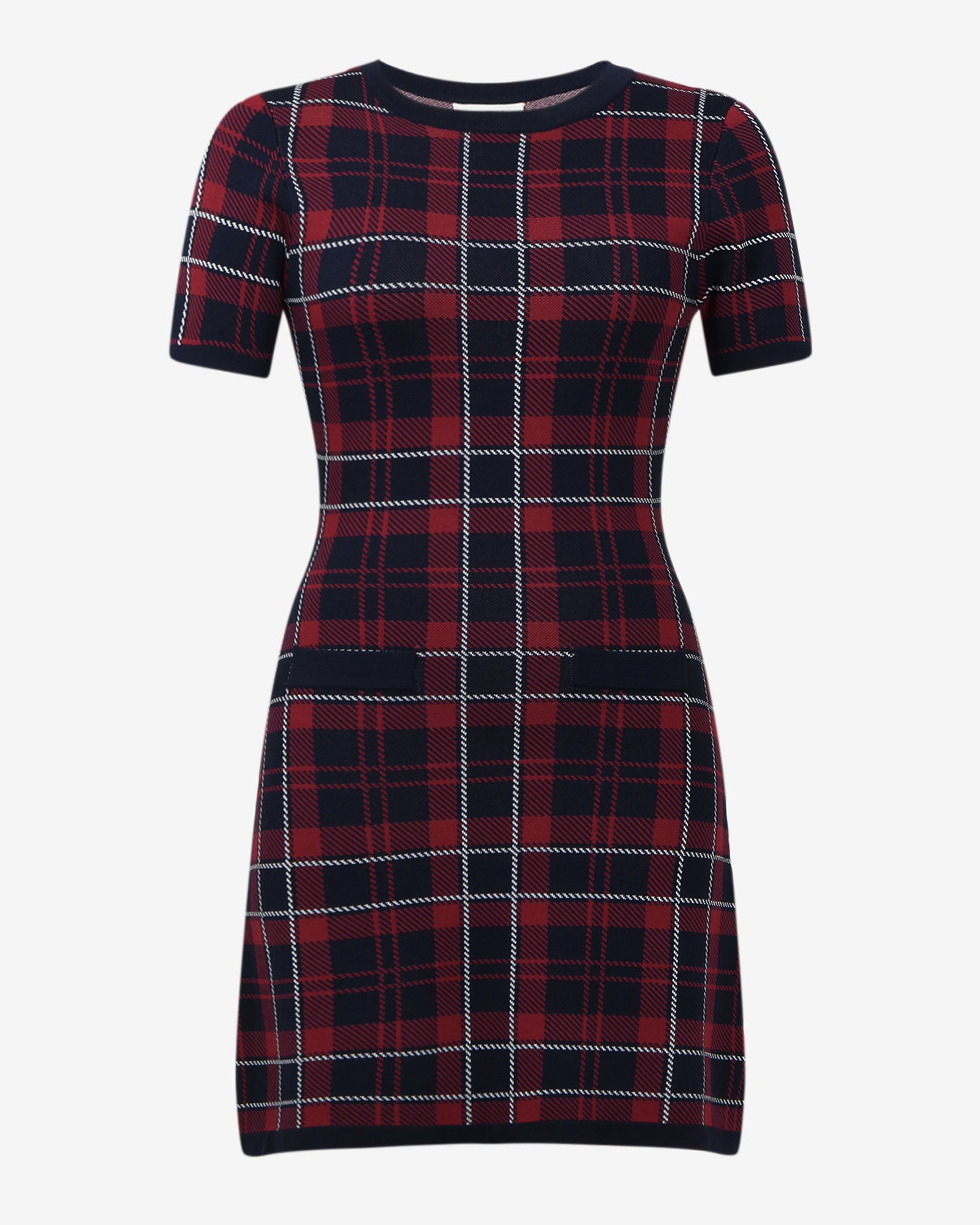 Siane Check Knit Dress