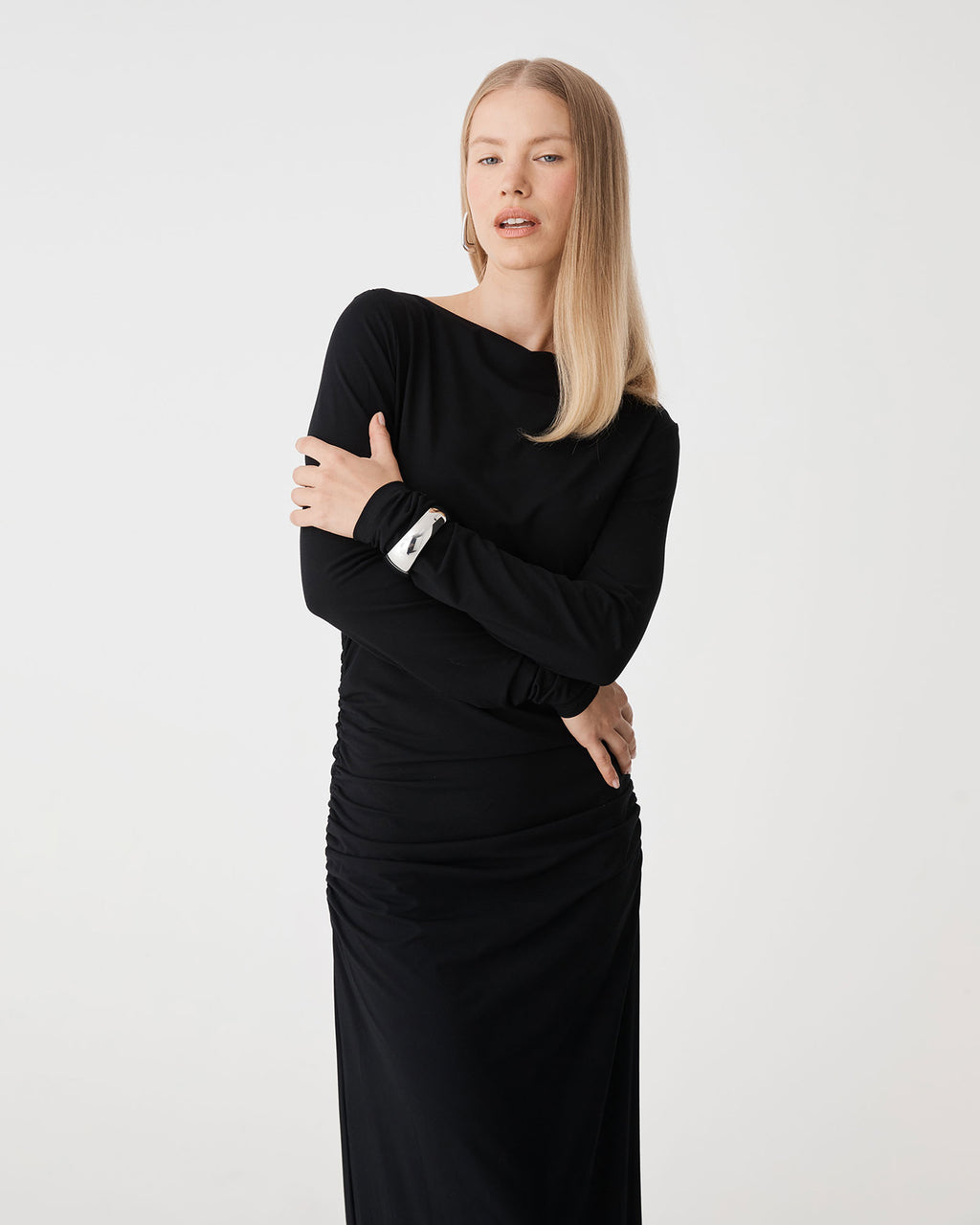 Isobel Bamboo Ruched Dress