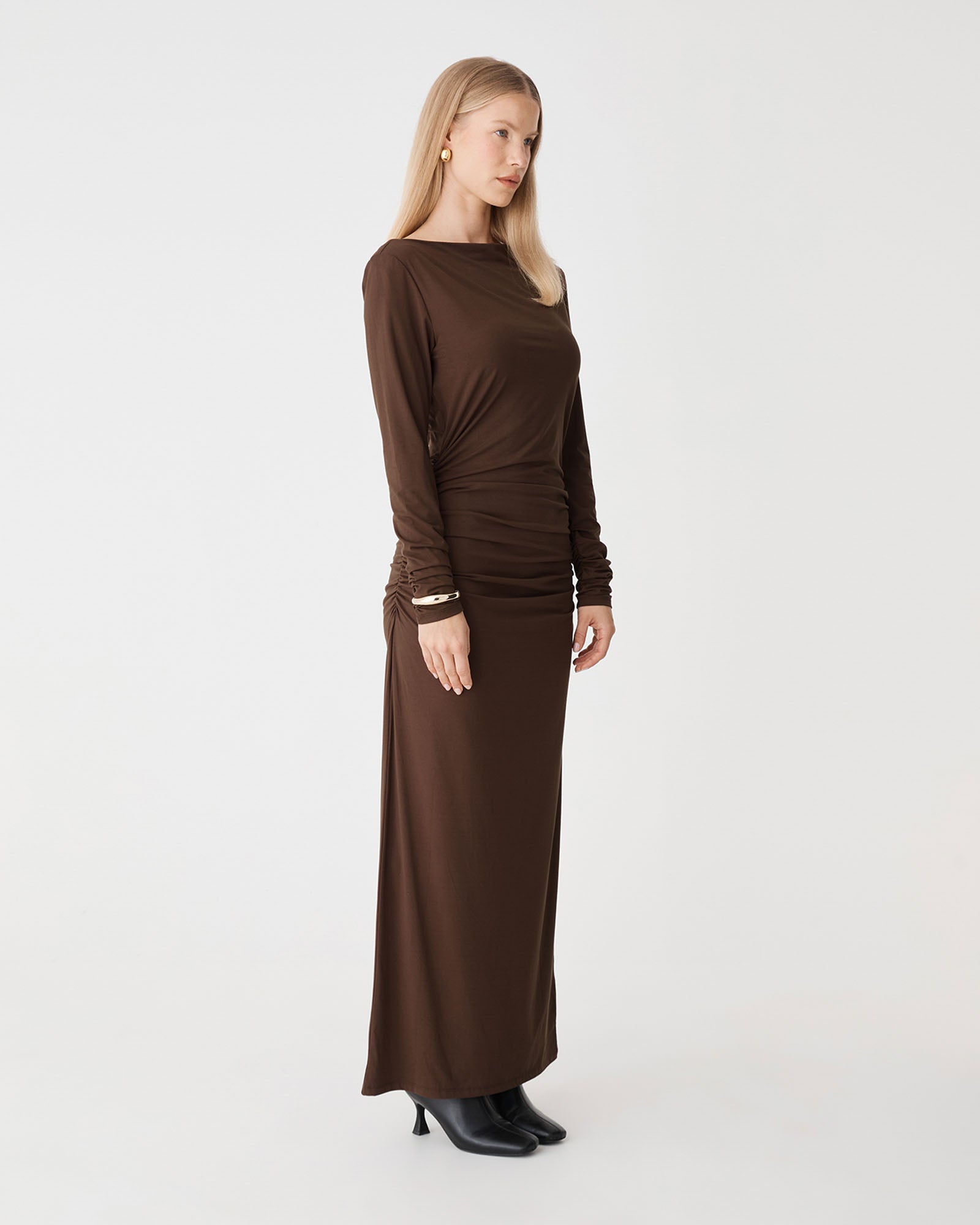 Isobel Bamboo Ruched Dress