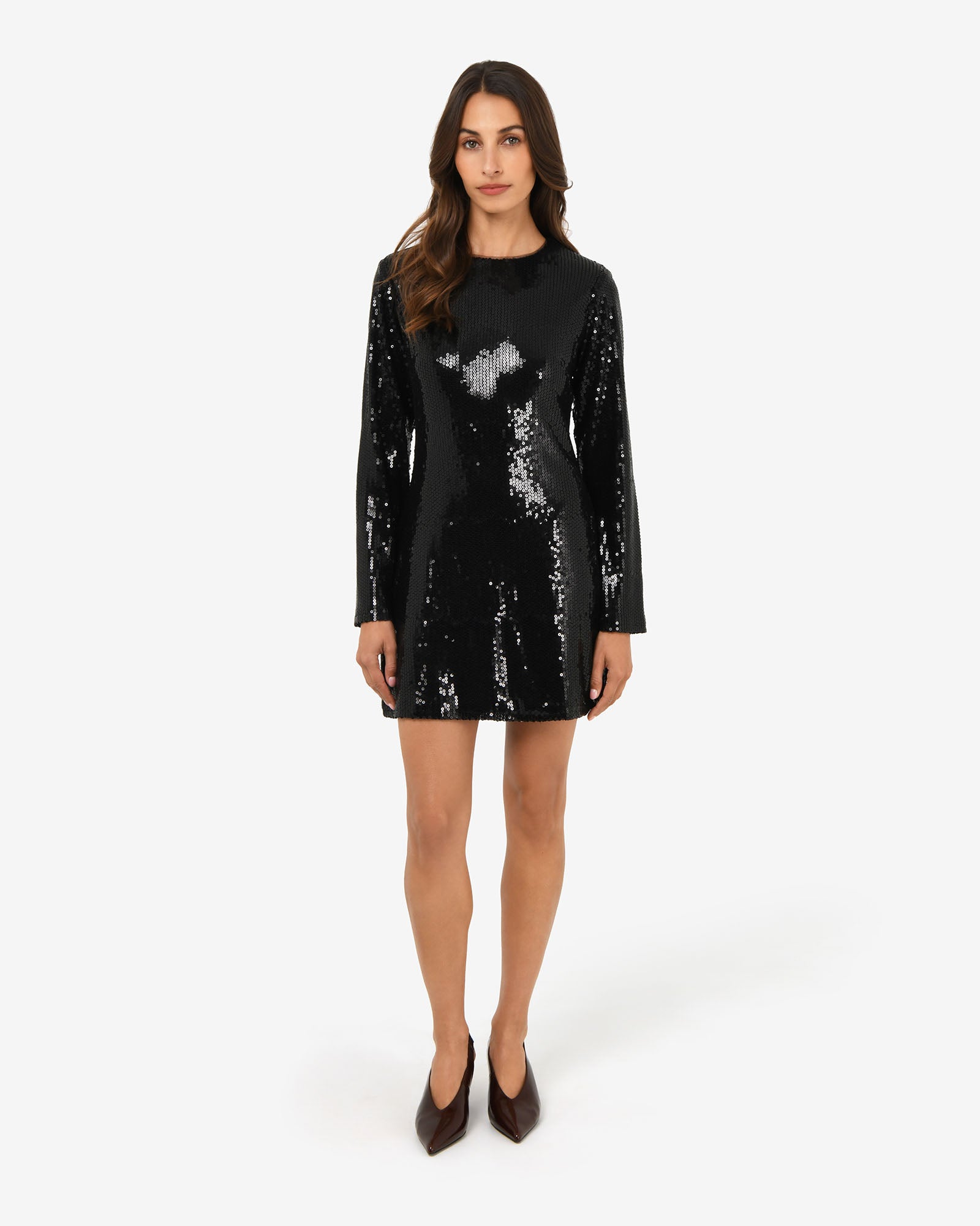 Mimi Shift Sequin Dress