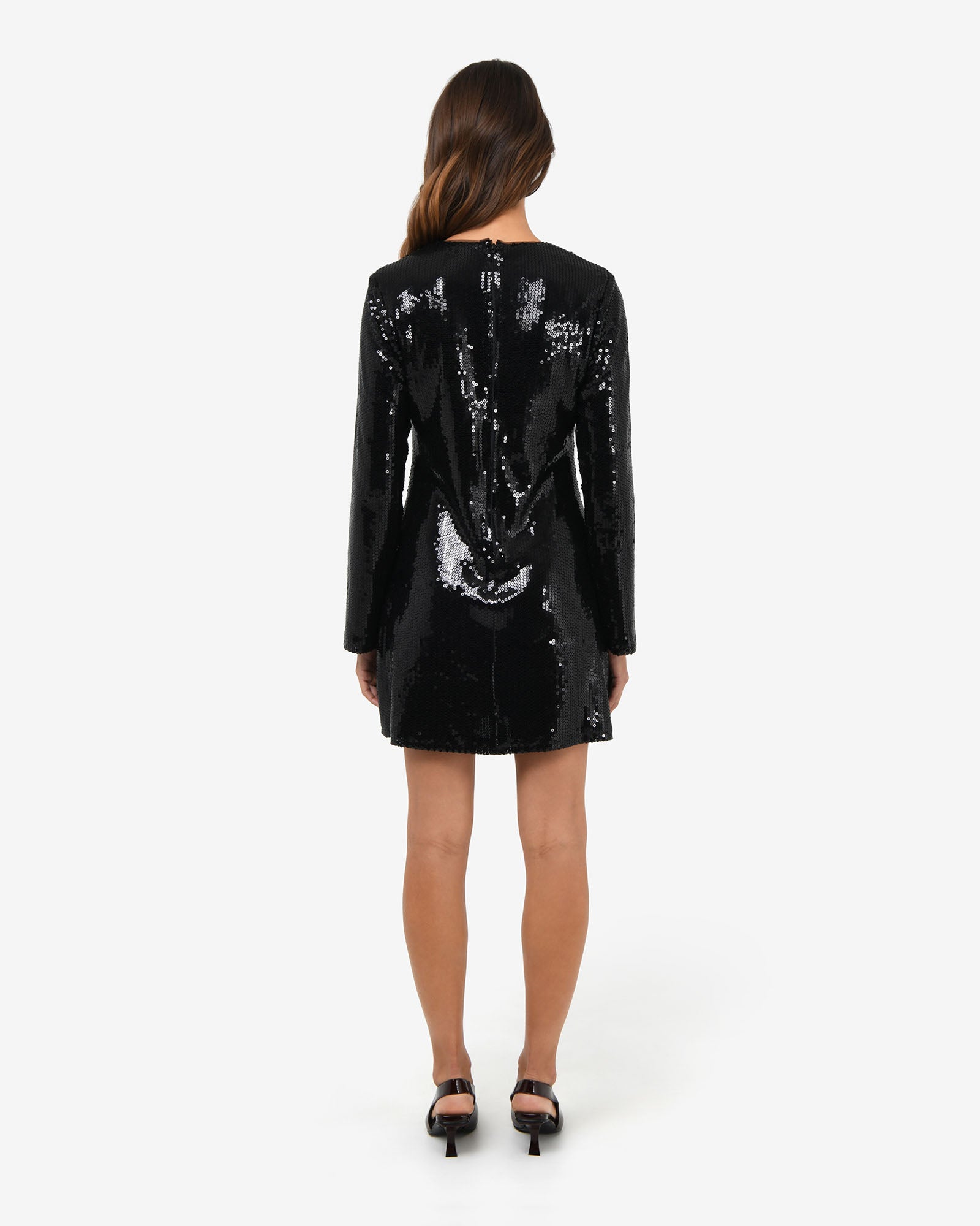 Mimi Shift Sequin Dress