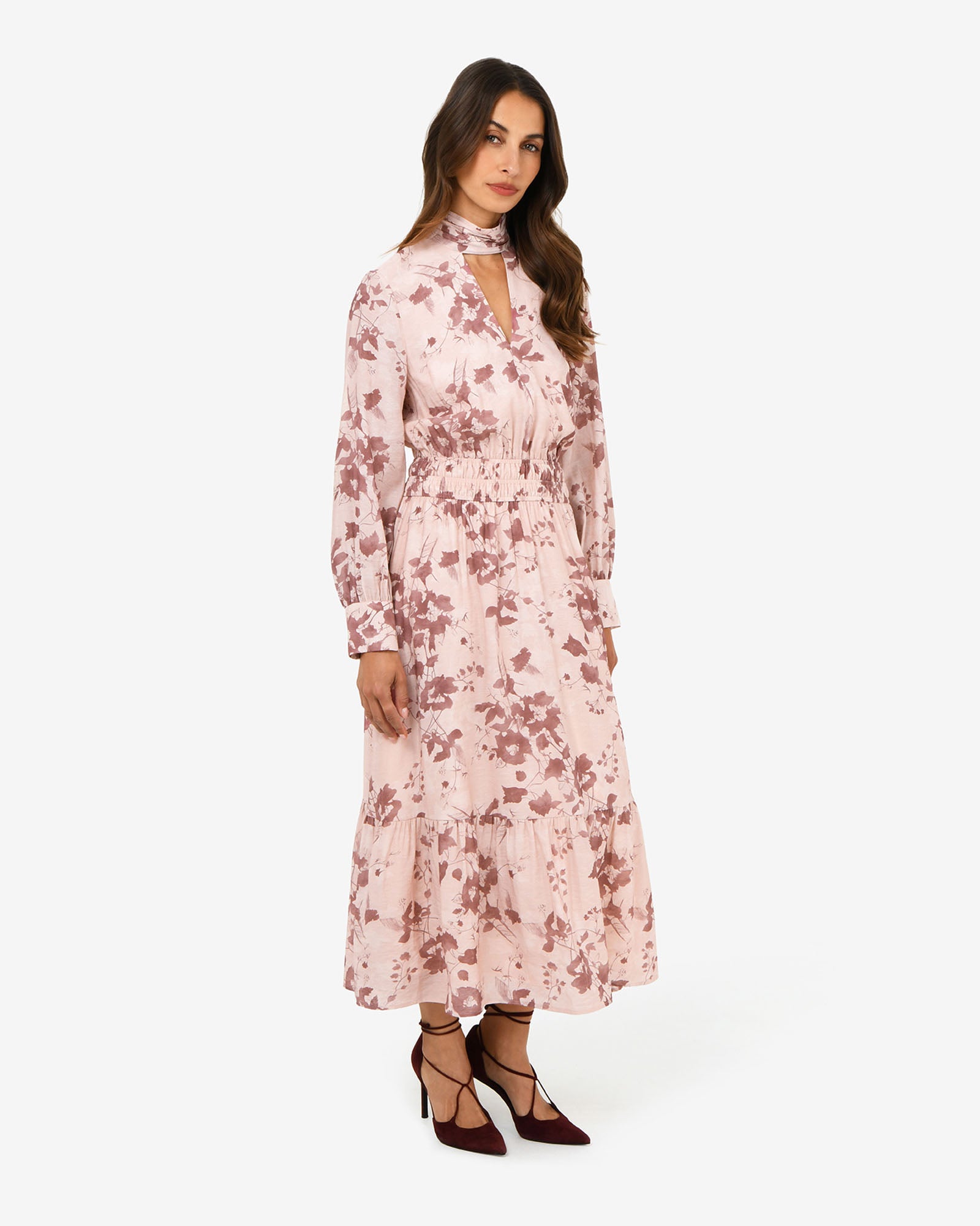 Lesley Tiered Floral Dress