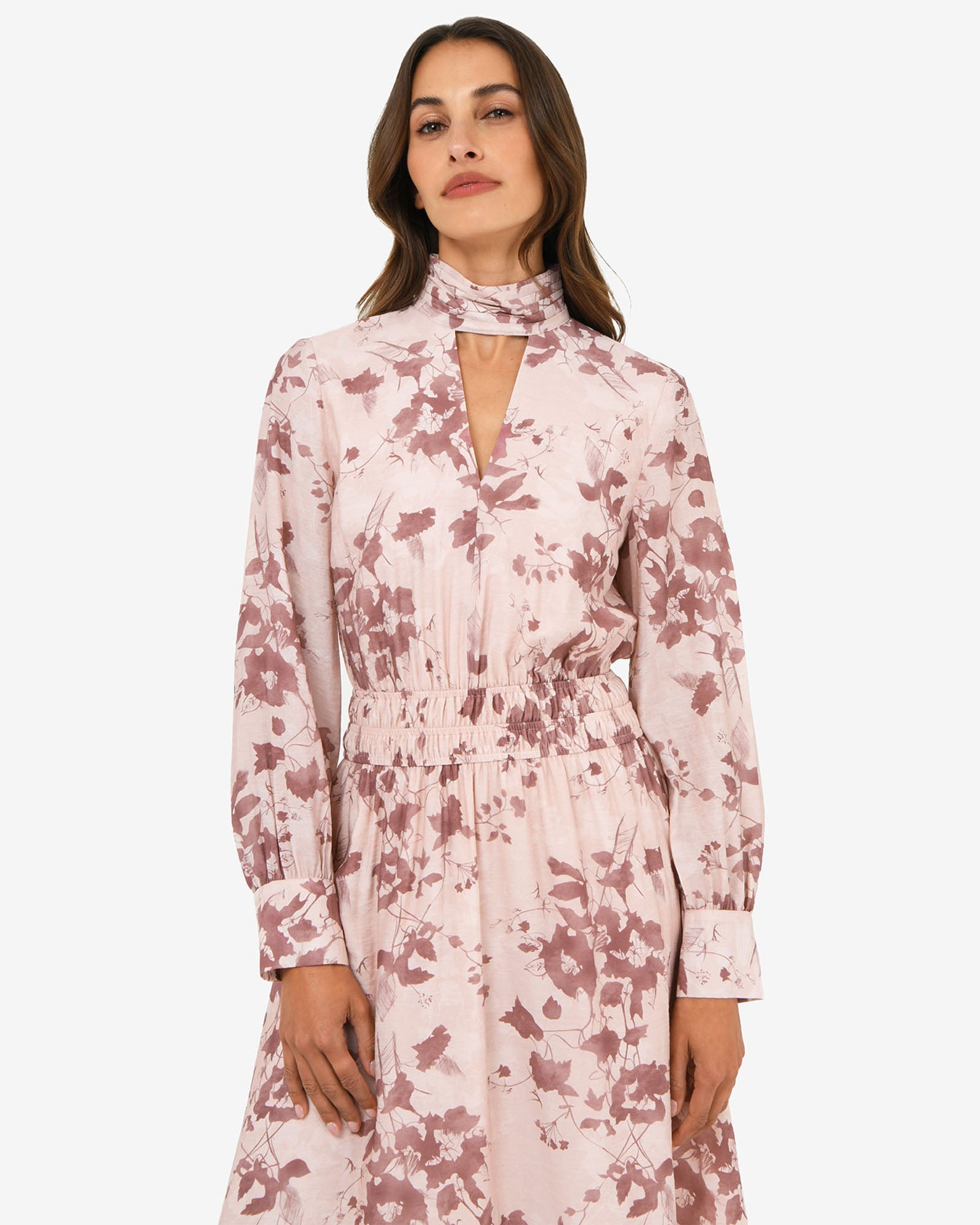 Lesley Tiered Floral Dress