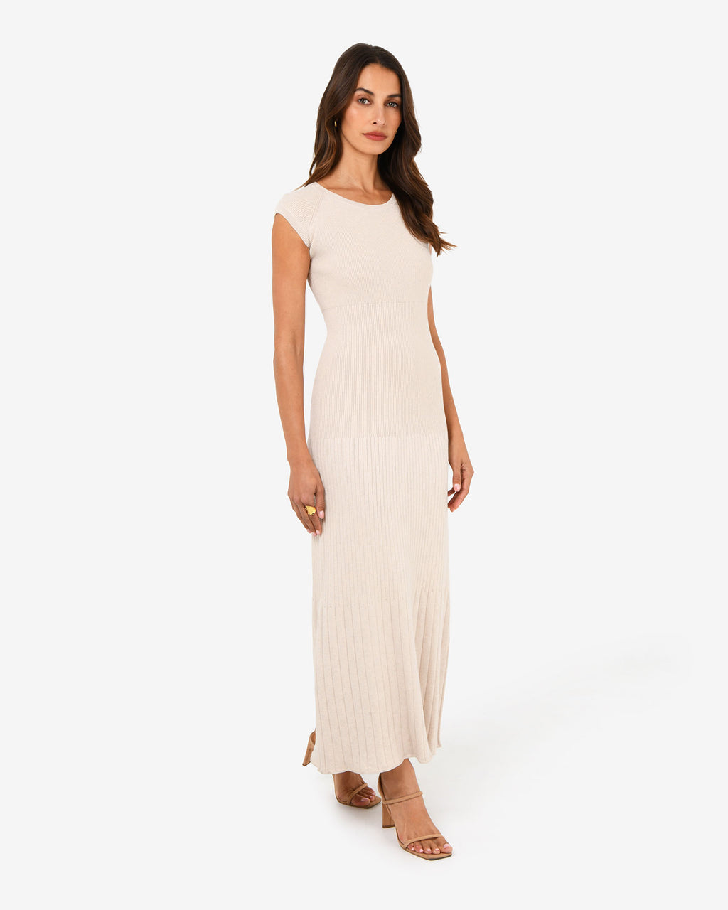 Lourdes Ribbed Knit Dress
