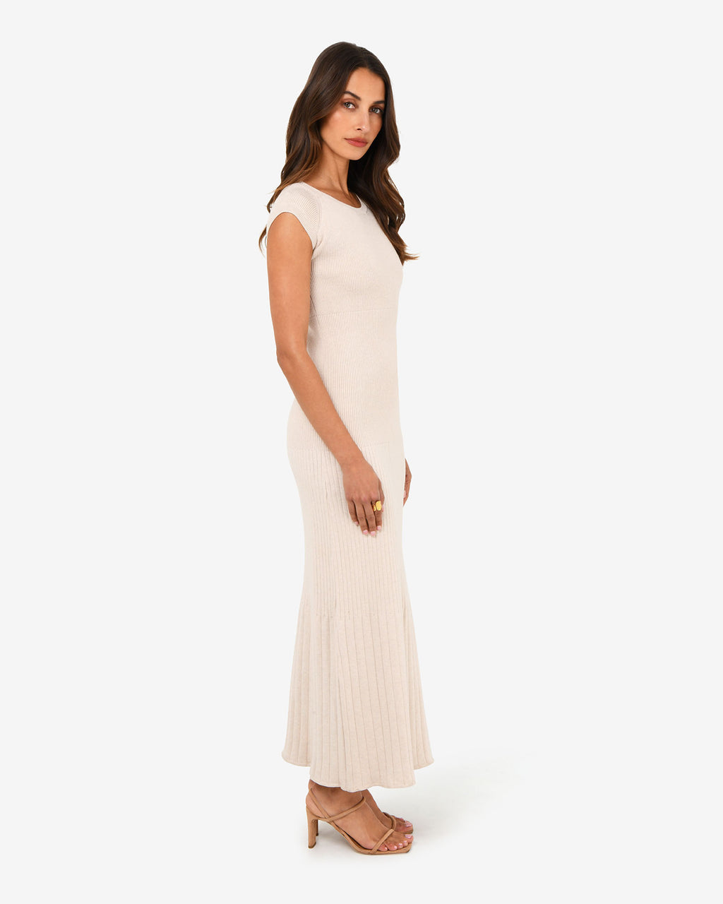 Lourdes Ribbed Knit Dress