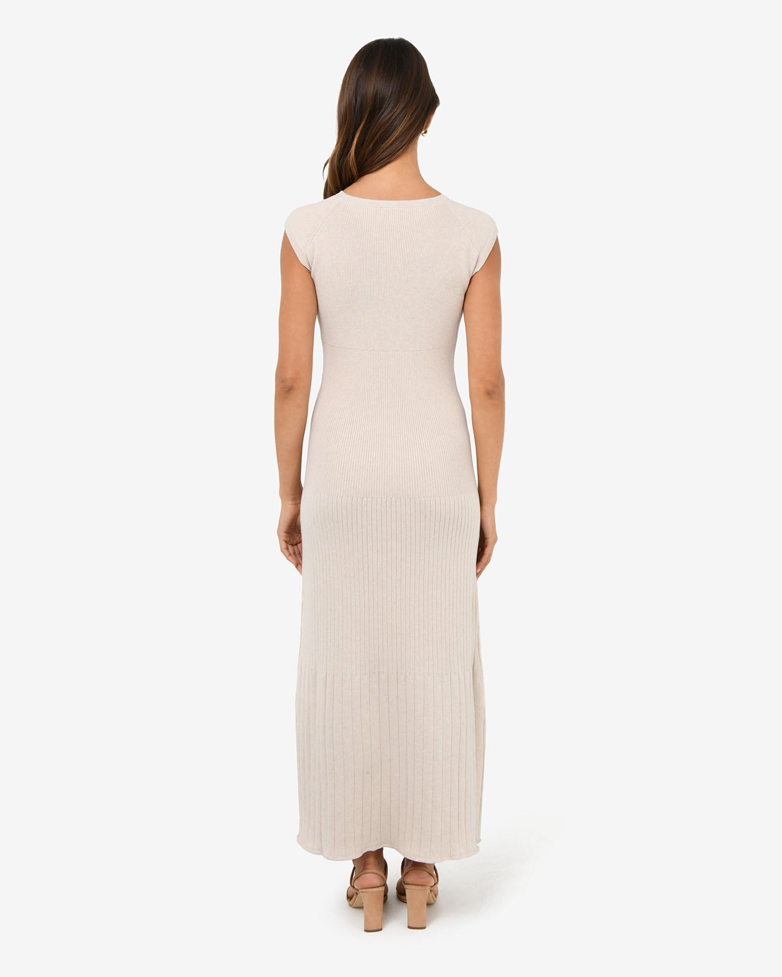 Lourdes Ribbed Knit Dress