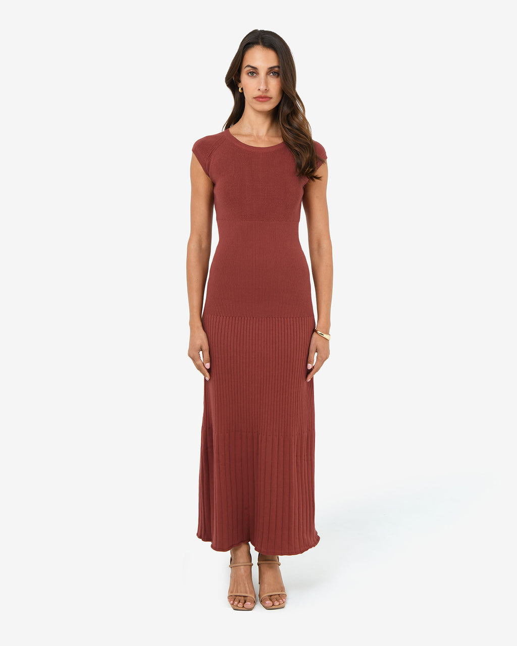 Lourdes Ribbed Knit Dress