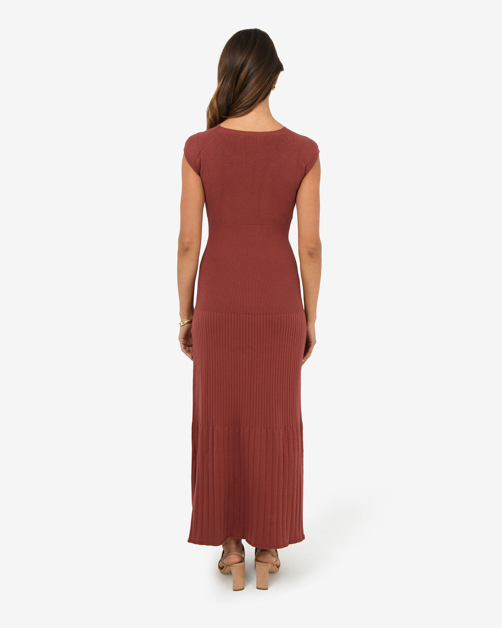 Lourdes Ribbed Knit Dress