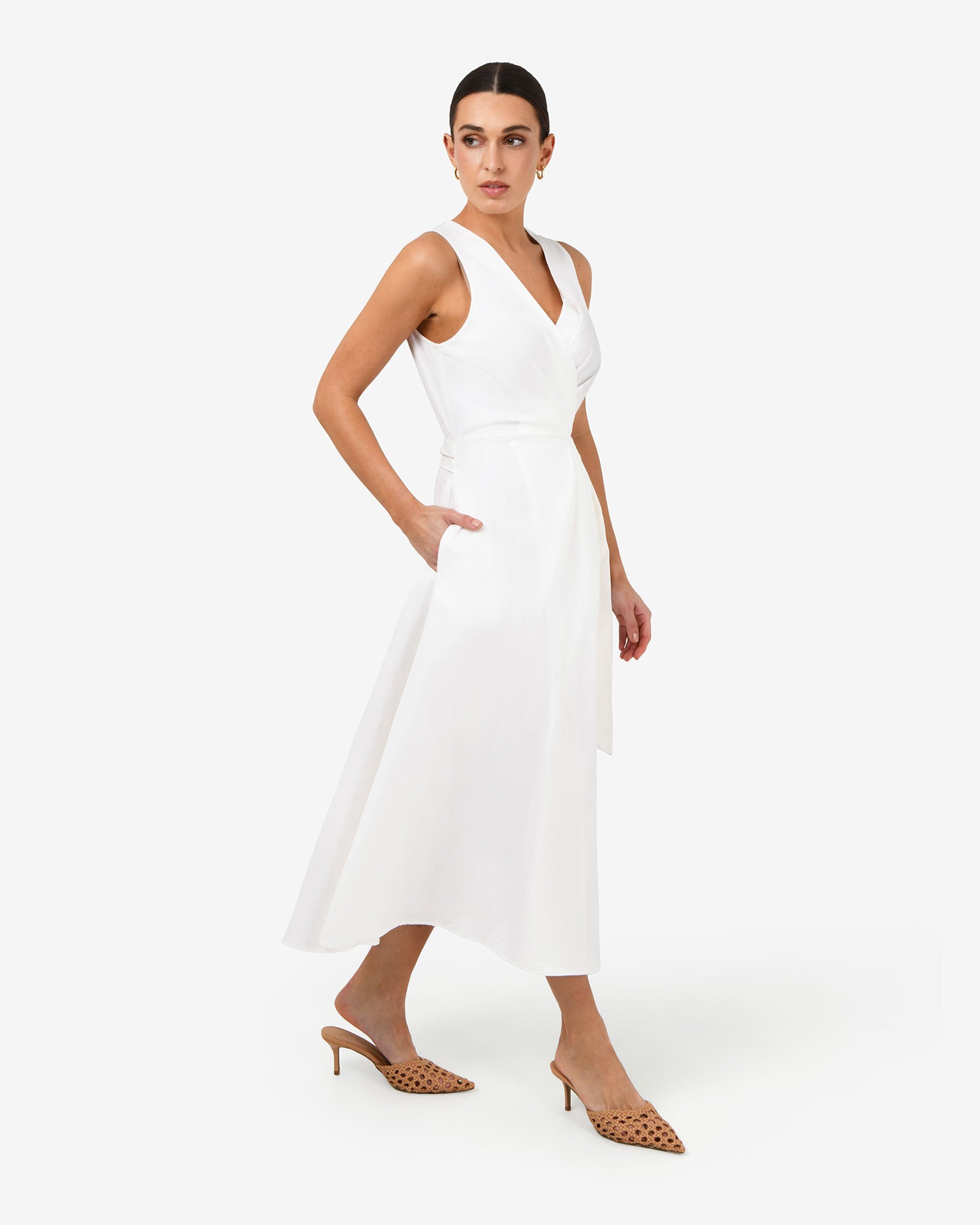 Nattai Crossover Dress