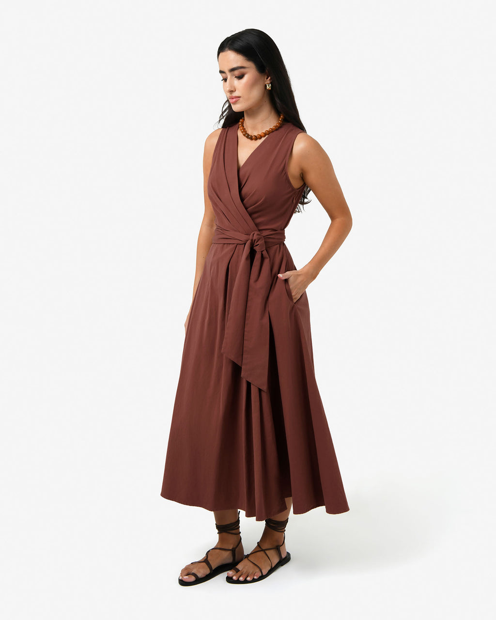 Nattai Crossover Dress