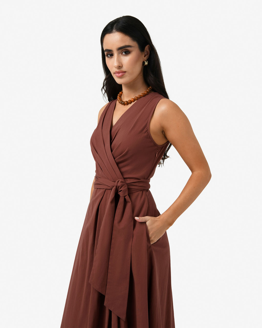 Nattai Crossover Dress
