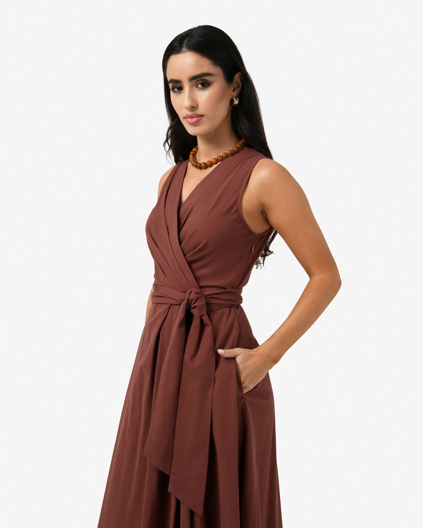 Nattai Crossover Dress