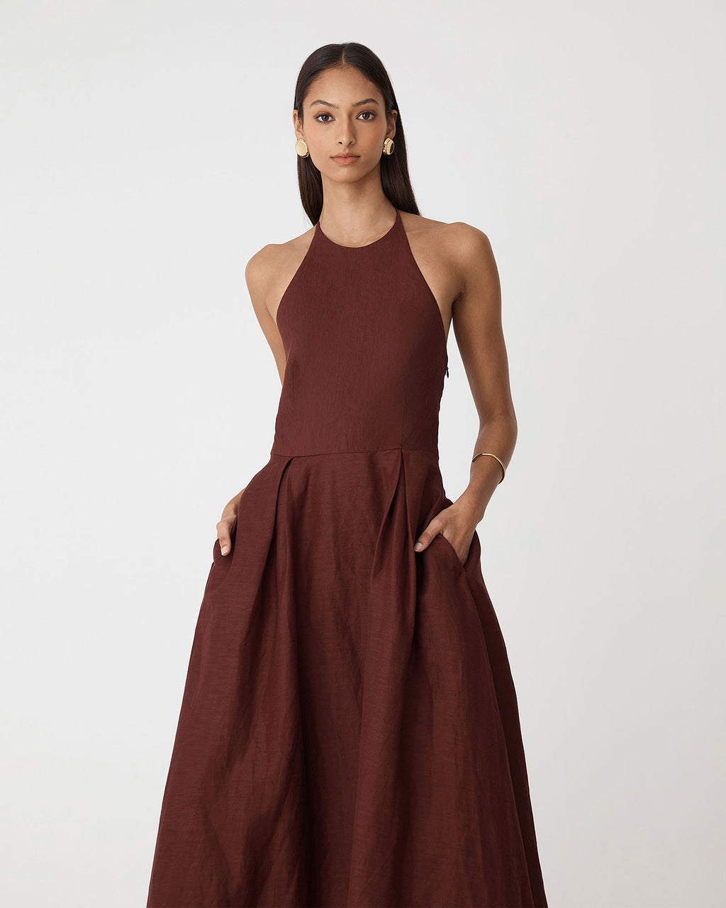 Lennie Halter Maxi Dress