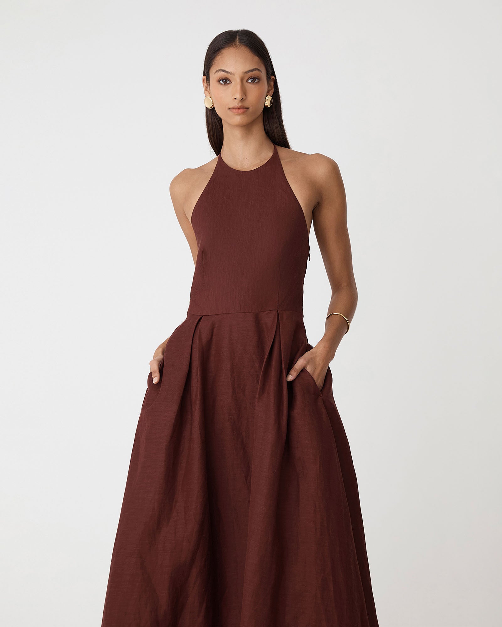 Lennie Halter Maxi Dress