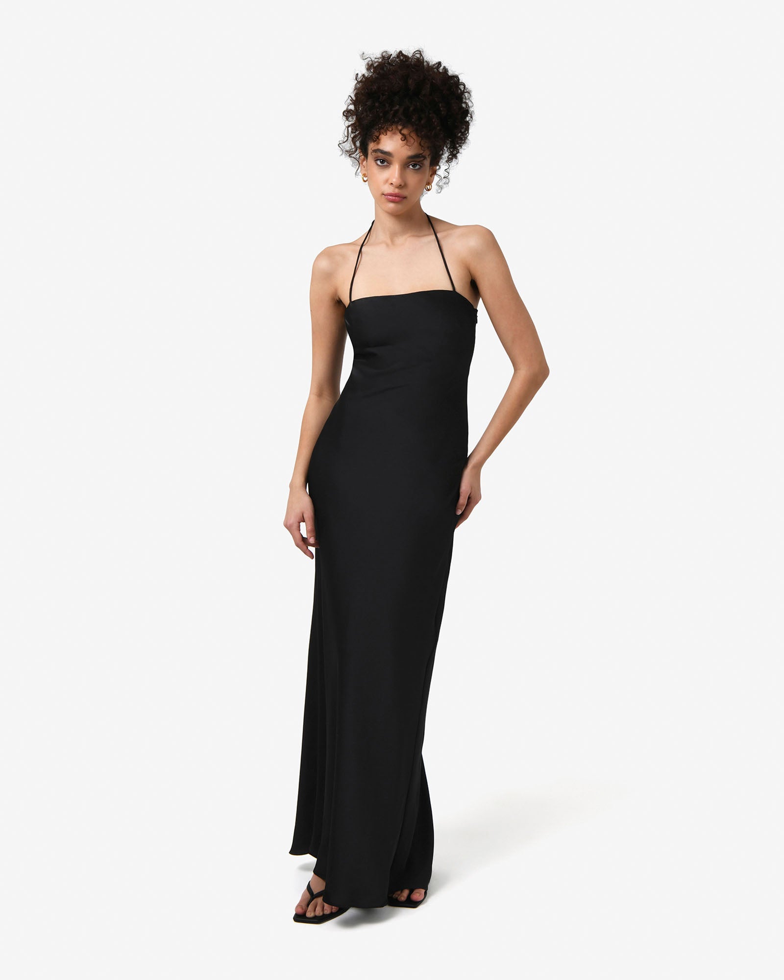 Martini Strapless Satin Dress