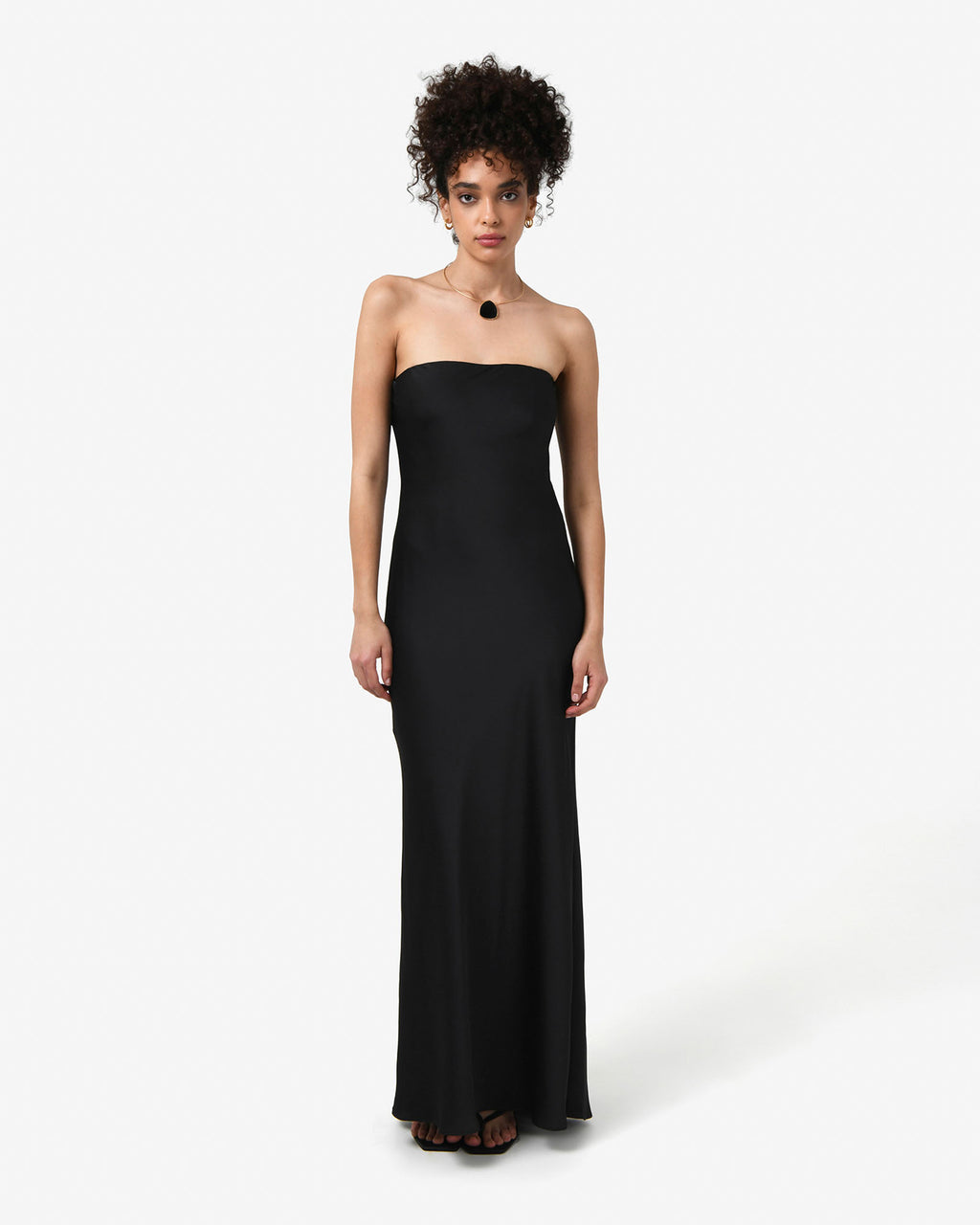 Martini Strapless Satin Dress