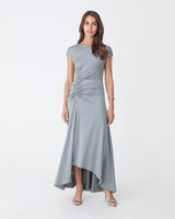 Kim Asymmetric Ruched Dress