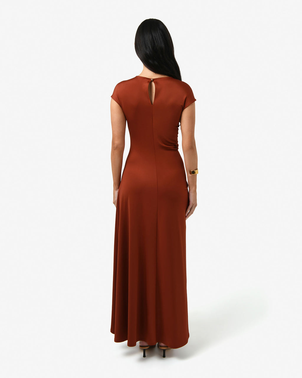 Kim Asymmetric Ruched Dress