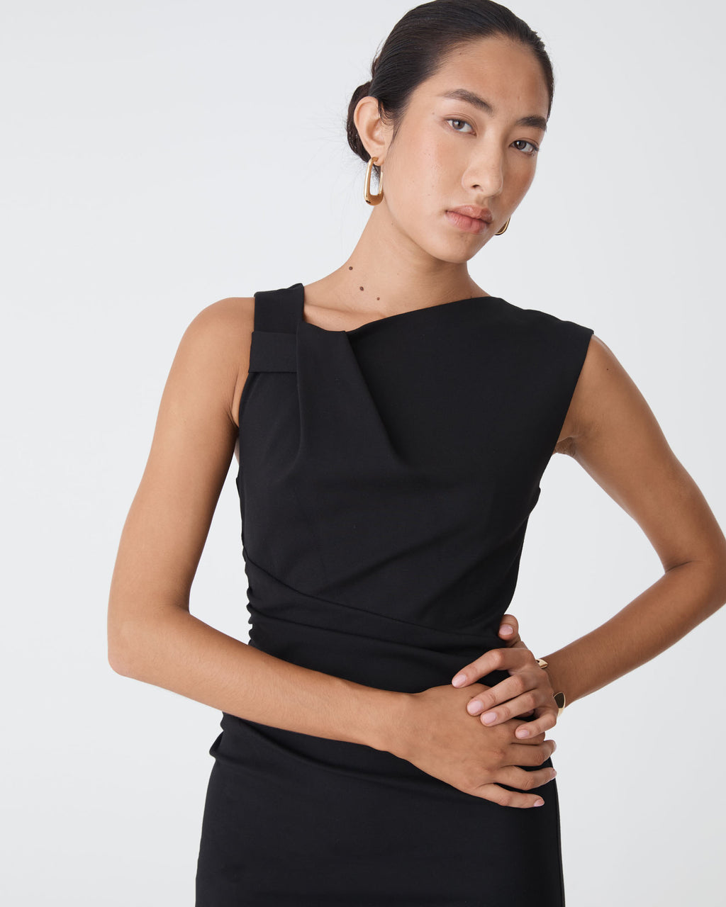 Sutton Twist Shoulder Dress