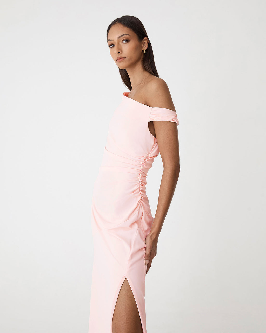 Afina One Shoulder Twist Dress