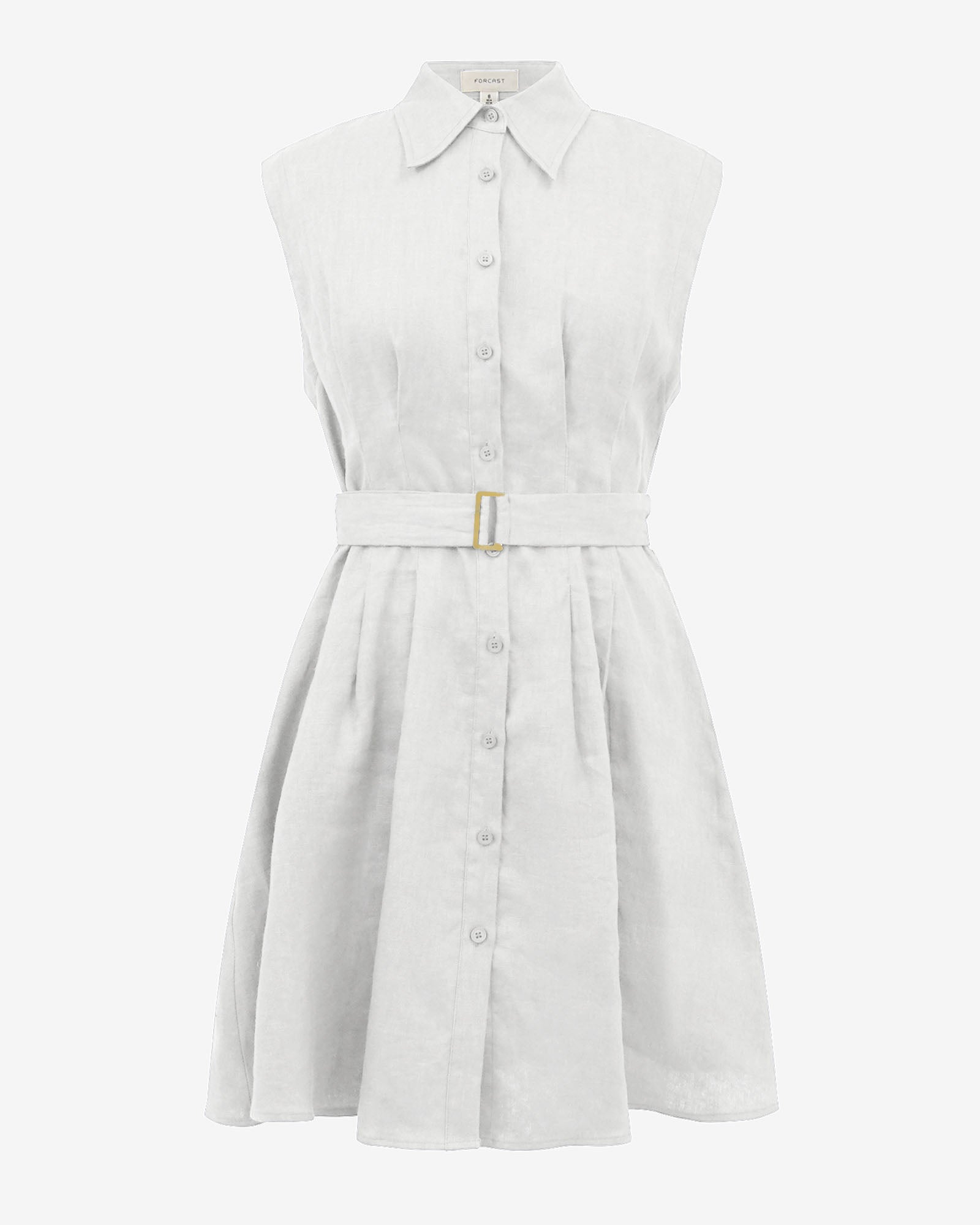 Ami Linen Mini Beach Dress