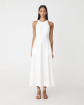 Tory Linen Blend Panel Dress