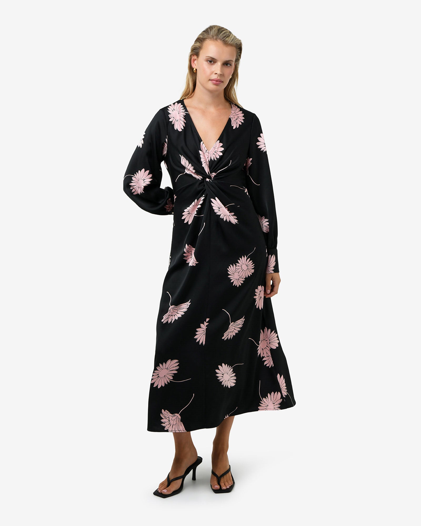 Felicia Floral Twist Dress
