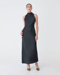 Delilah Bias Satin Dress