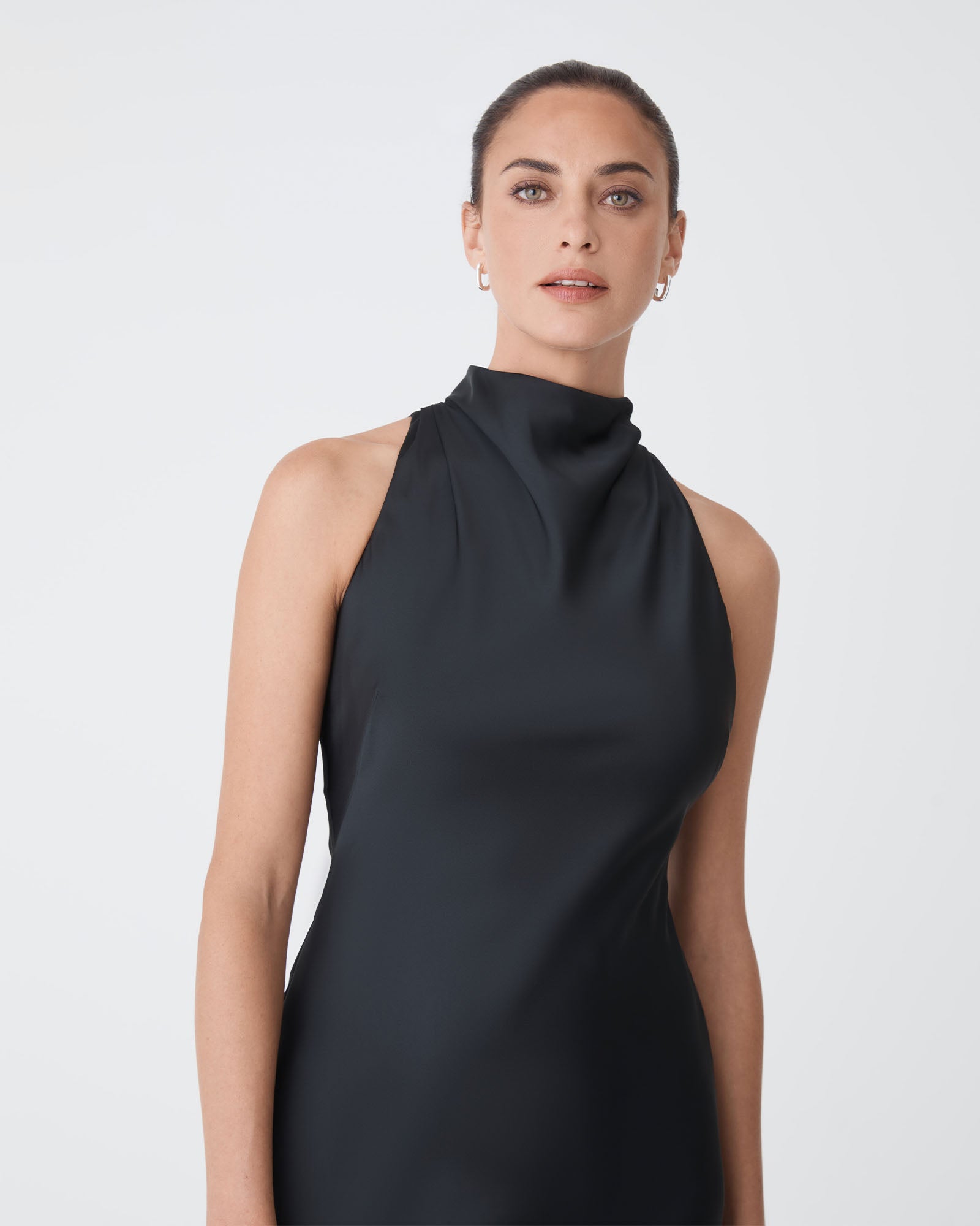 Delilah Bias Satin Dress