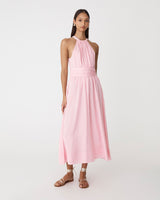 Miami Gathered Neck Hemp Dress