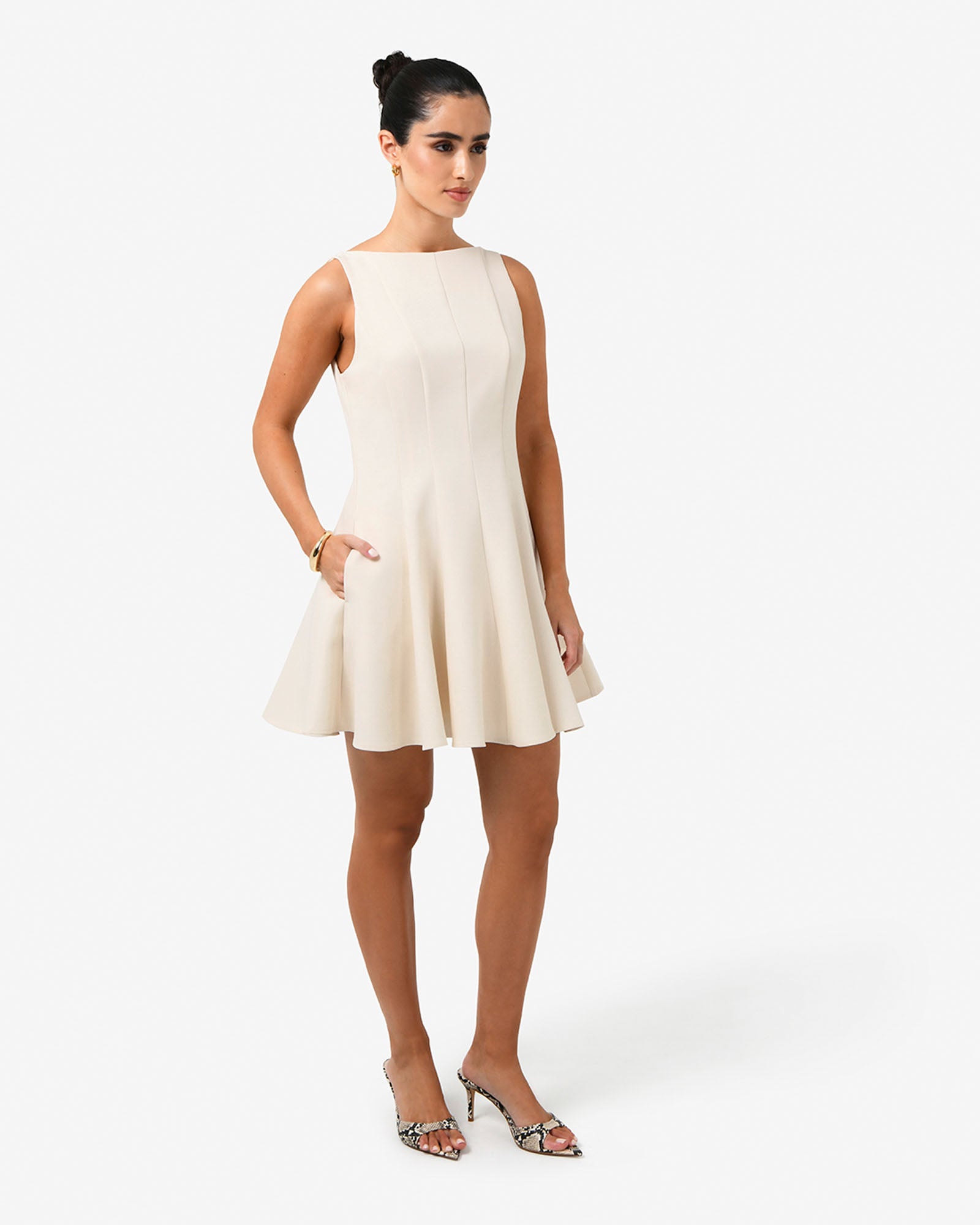 Sandy Panel Mini Dress