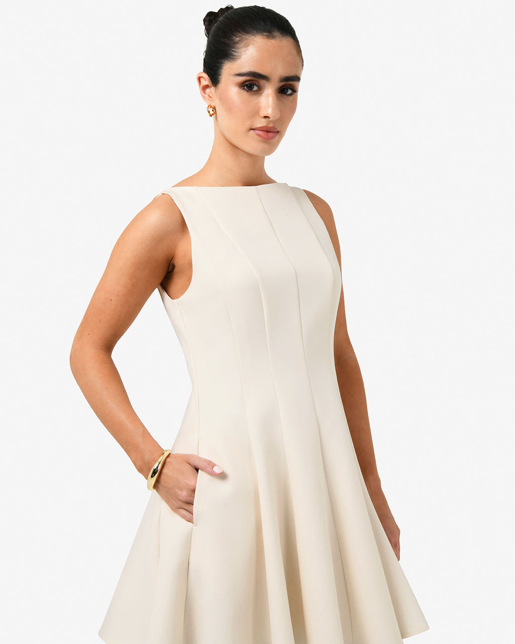 Sandy Panel Mini Dress