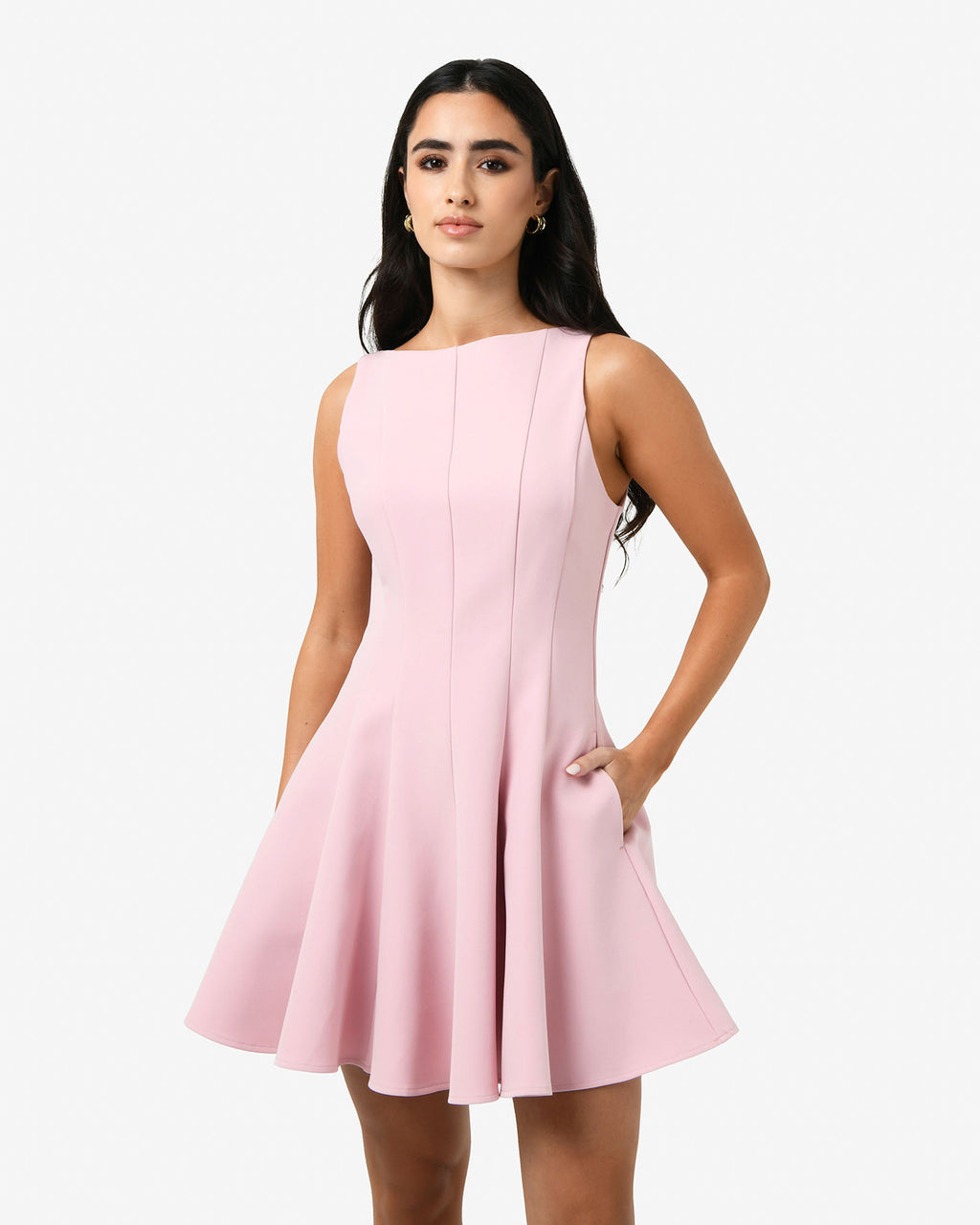 Sandy Panel Mini Dress