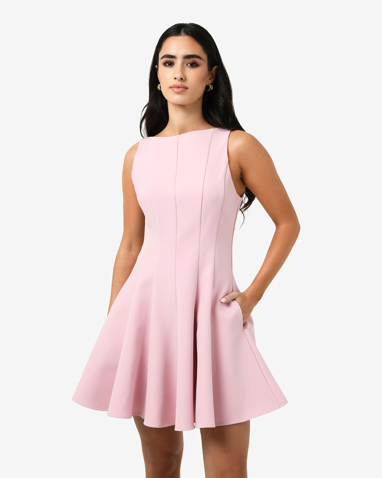 Sandy Panel Mini Dress