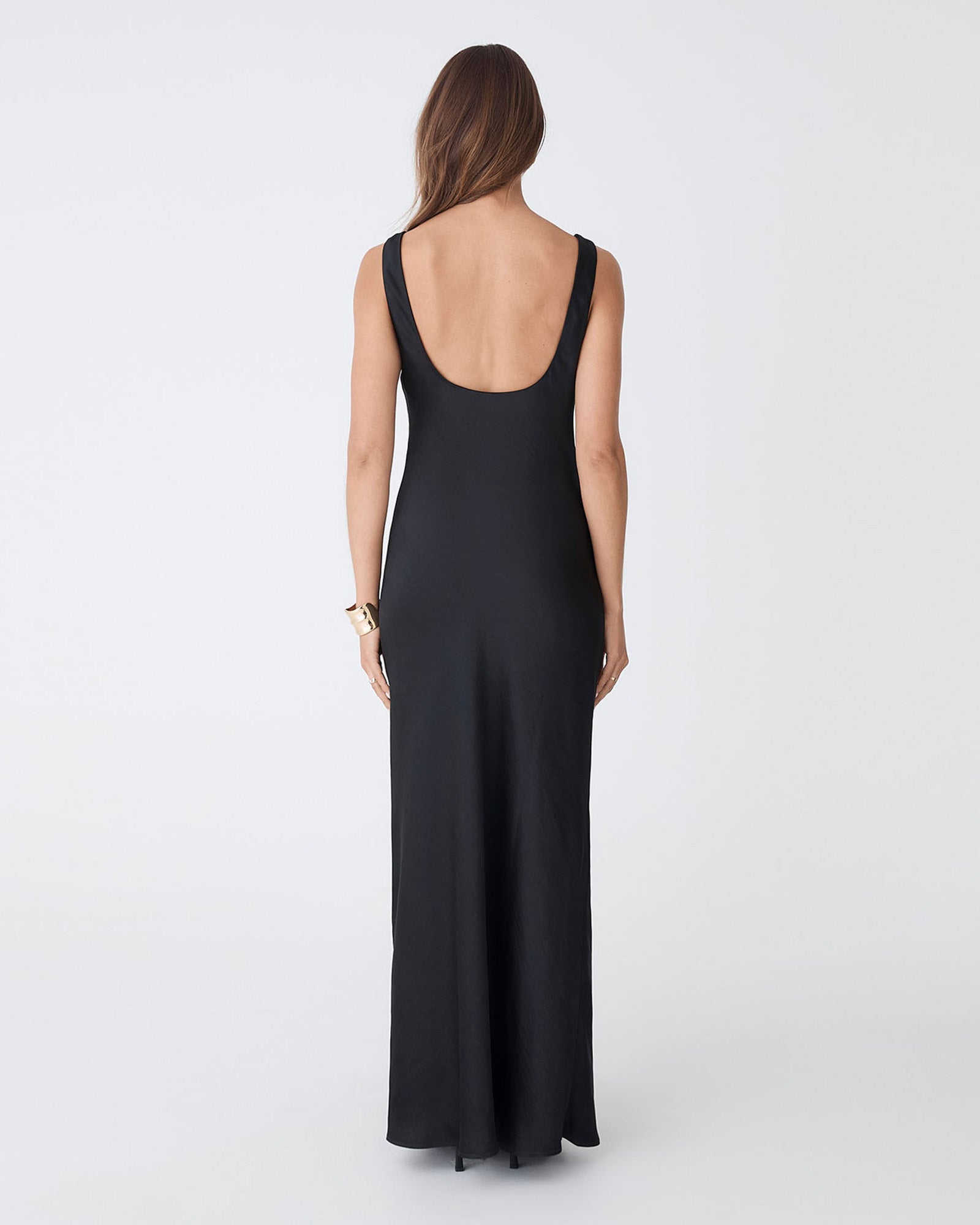 Calliope Bias Cut Slip Dress