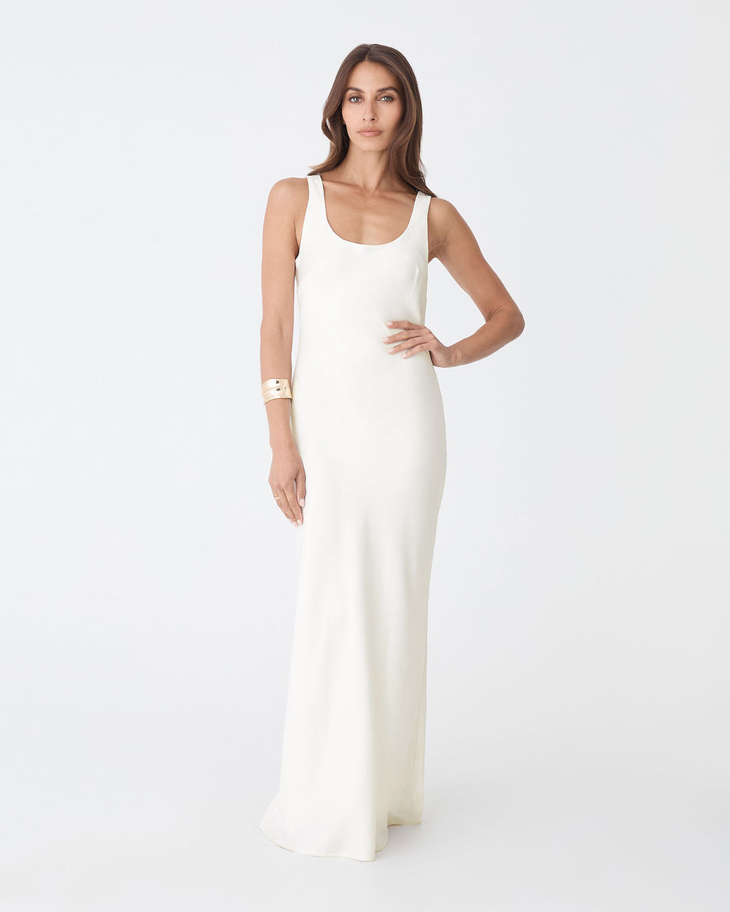 Calliope Bias Cut Slip Dress