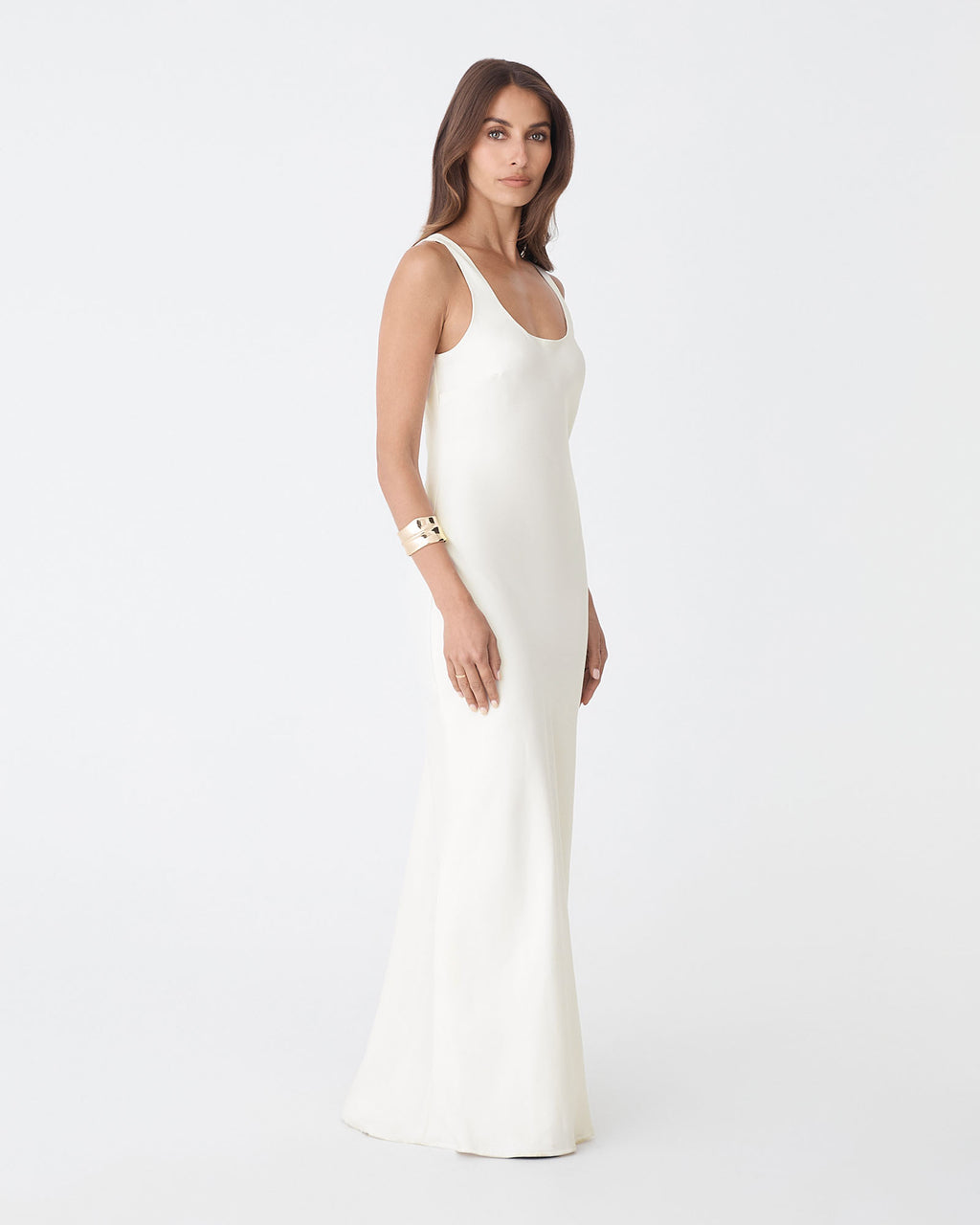 Calliope Bias Cut Slip Dress